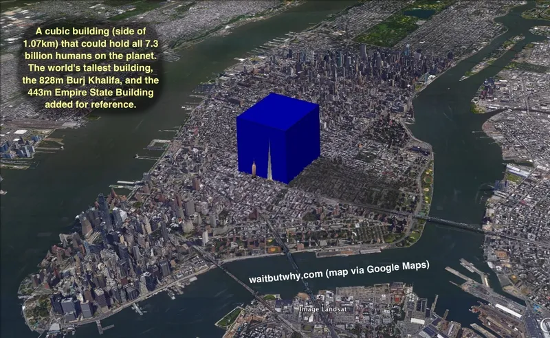 The Cube in Manhattan