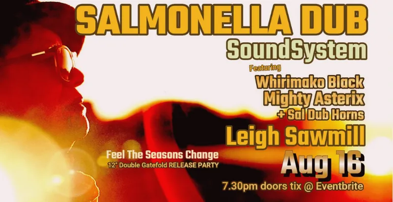 A promotional photo for Salmonella Dub.