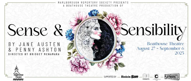 Poster for an adaptation of Sense and Sensibility by Jane Austen.