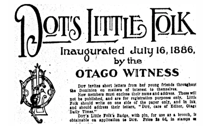 Dot's Little Folk banner - 1