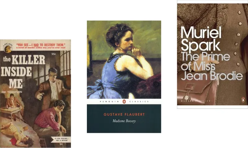Three book covers arranged ascending upwards.