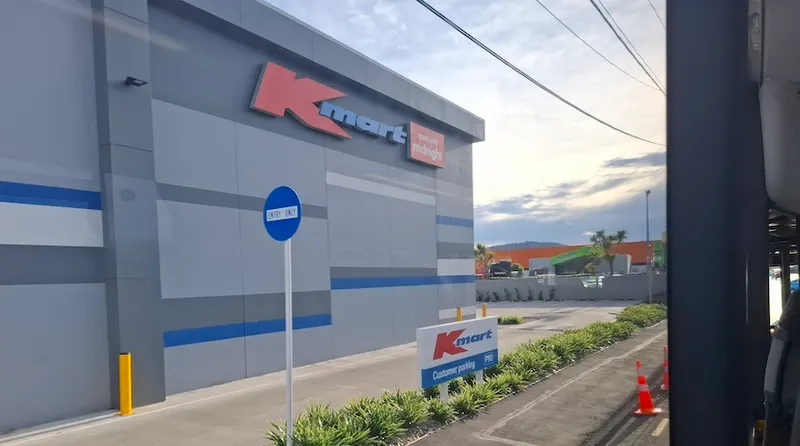 An external shot of K-Mart in Dunedin