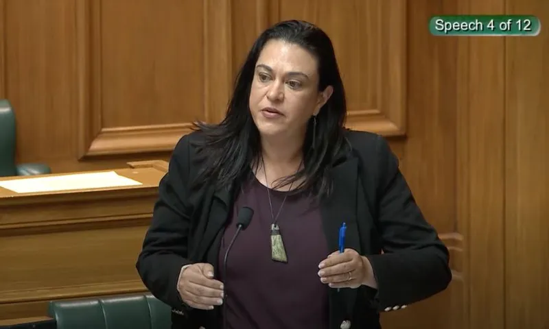 Karen Chhour speaks in the House.