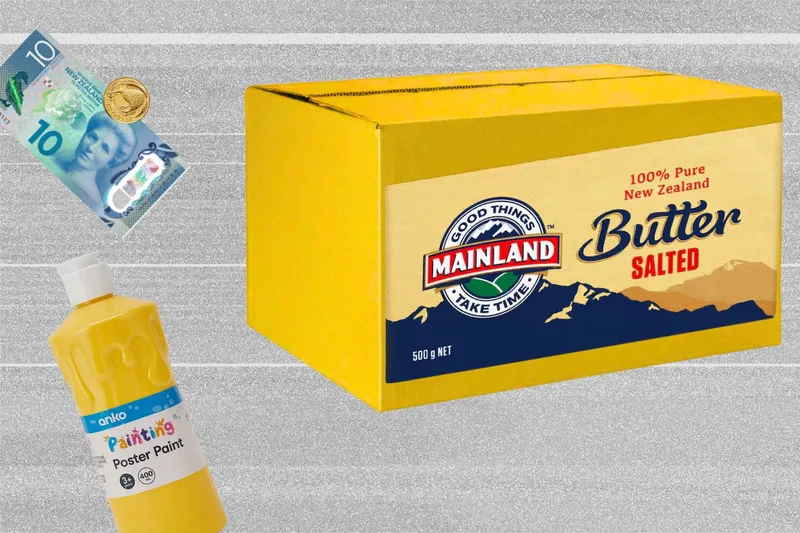 Dress up as butter for Halloween.