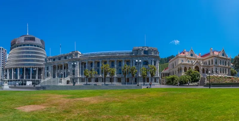 Parliamentary Library and New Zealand Parliament Buildings
