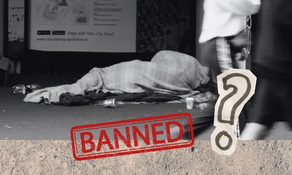 The government is considering a ban on rough sleeping in CBDs