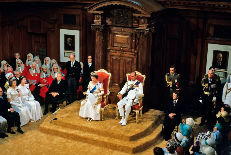 Queen Elizabeth II in New Zealand 1977