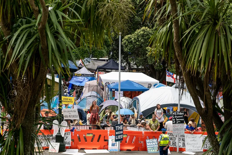 Frustrations Rise in New Zealand as Anti-Vax Protest Persists