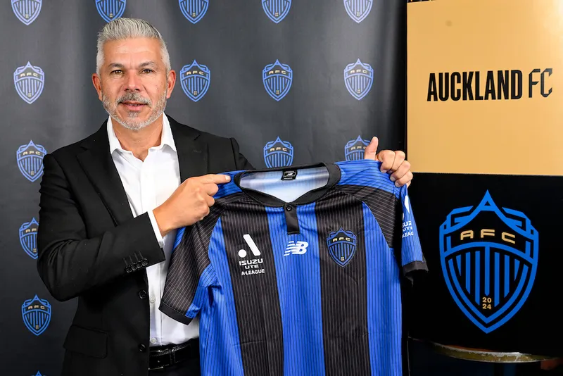 Auckland A-League Football Club Launch press conference at The Chamberlain, Auckland, New Zealand on Thursday 14 Marc...