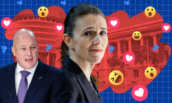 Ardern Luxon Christchurch Call