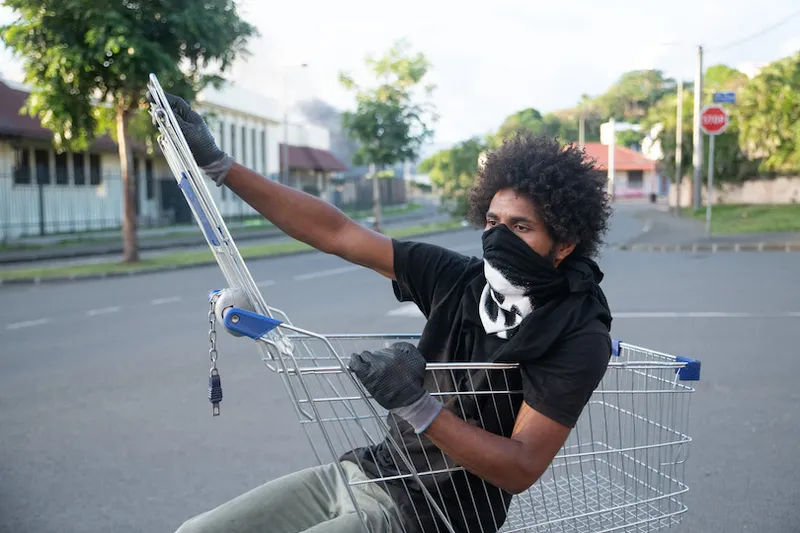 TOPSHOT-FRANCE-OVERSEAS-NEW CALEDONIA-POLITICS-UNREST