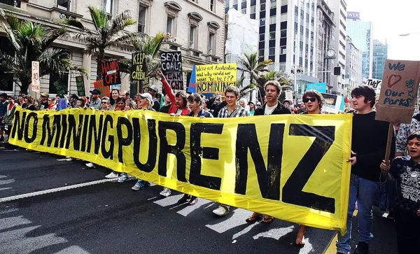 March Against Mining Protest