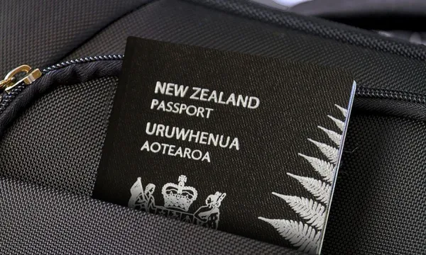 new zealand passport in suitcase getty
