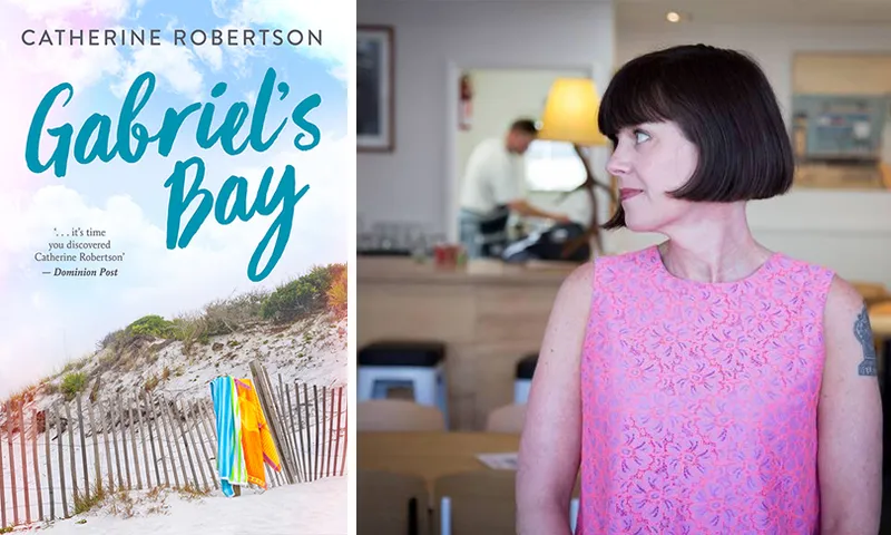 Author Catherine Robertson and her latest novel