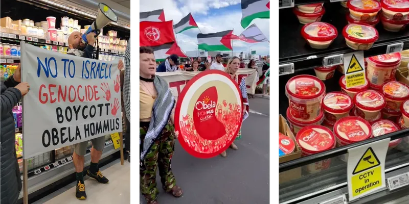 Obela hummus protests