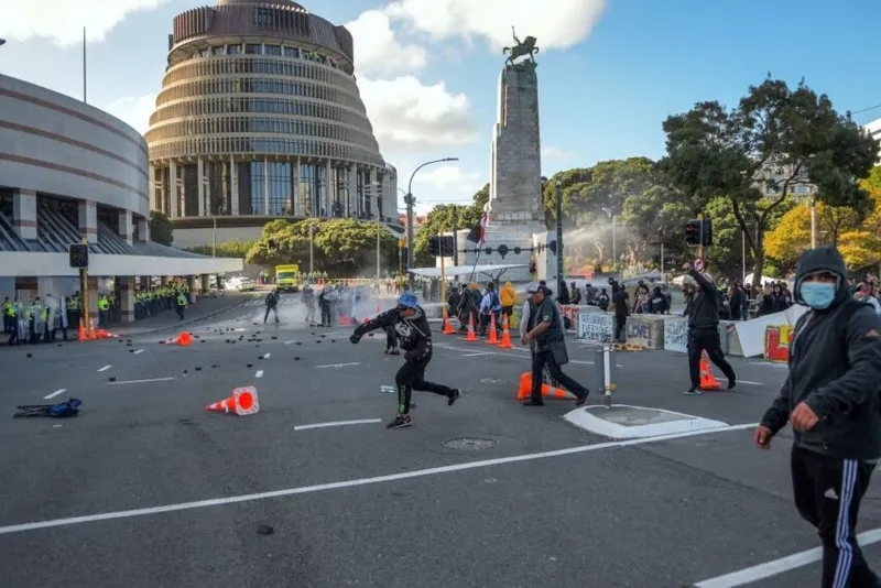 NZEALAND-HEALTH-VIRUS-PROTEST