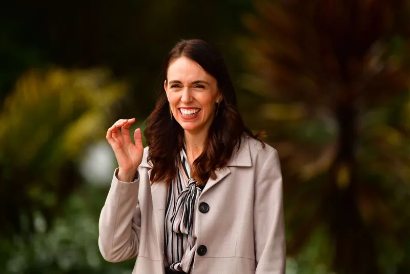 US-NEW ZEALAND-POLITICS-CLIMATE-NEWSOM-ARDERN