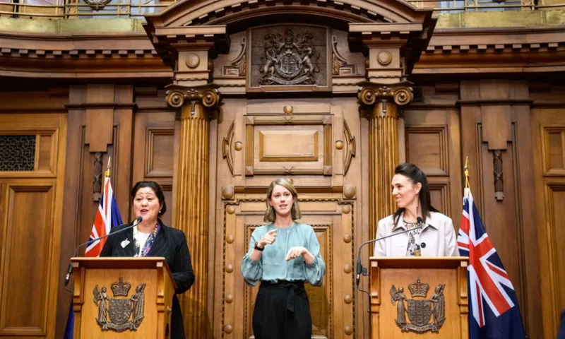 Kiro Ardern announcement getty
