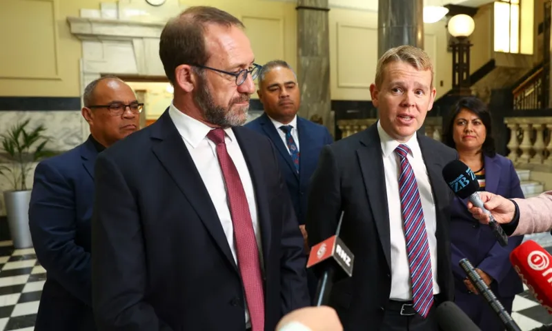 health minister team little hipkins verrall henare sio getty
