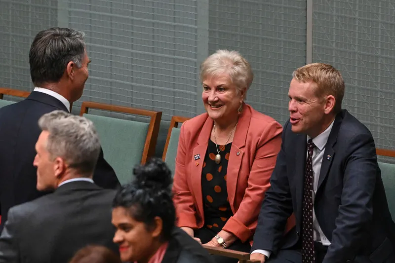 NZ's Prime Minister Hipkins Vists Canberra