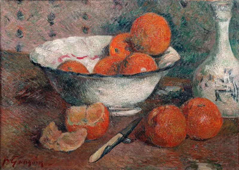 Still Life with Oranges by Paul Gauguin
