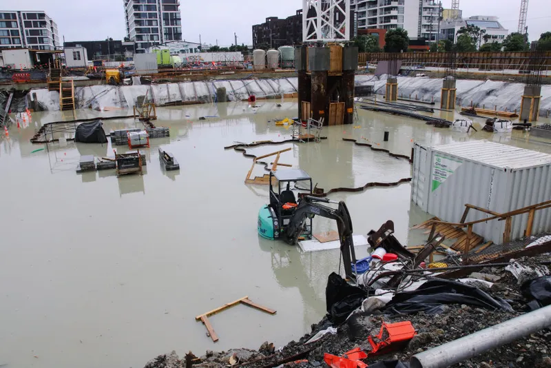 Severe Flooding In Central Auckland