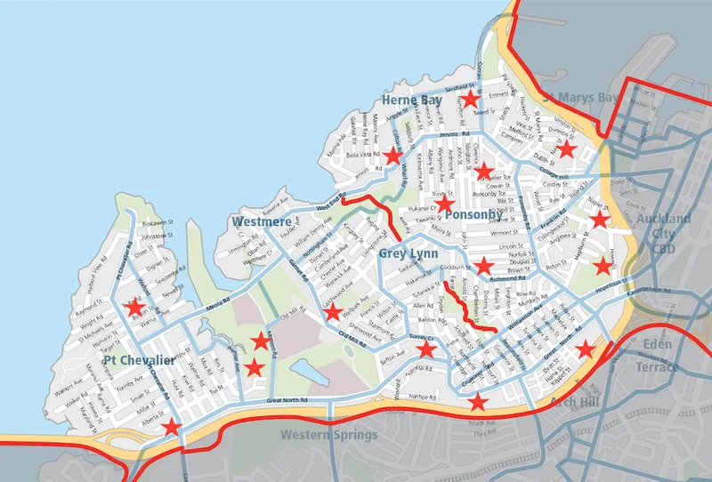 The schools, kindergartens and ECEs in the area.