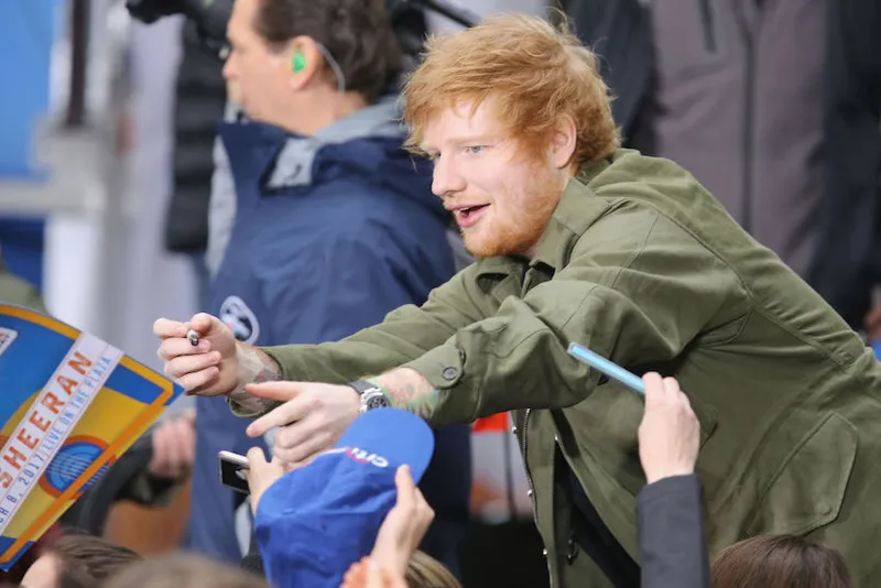 Ed Sheeran Performs On NBC's "Today"