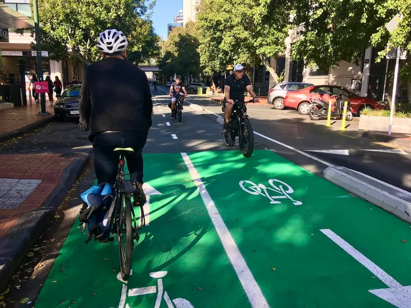 Part of the Project Wave cycleway.