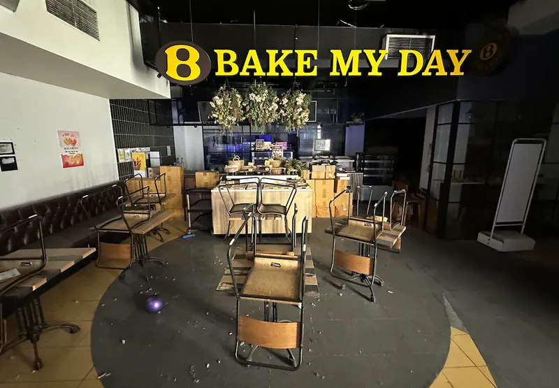 A bakery stuck in time inside Skyworld.