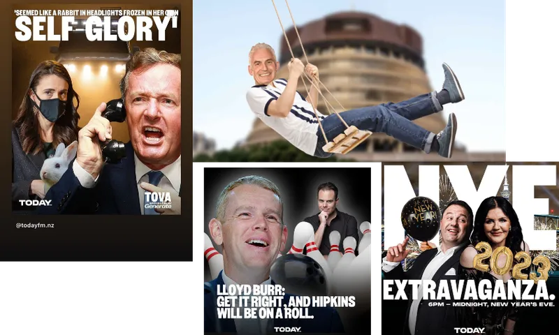 Some of Today FM's more unusual feature images