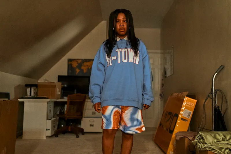 The star of Swarm, Dominique Fishback.