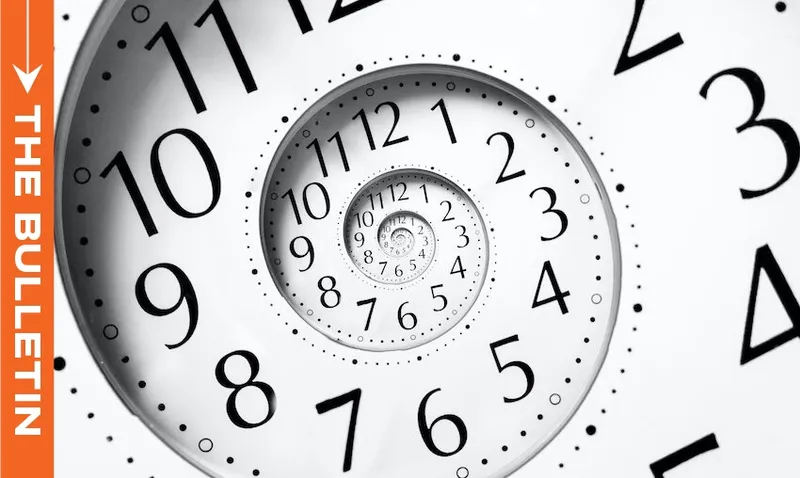 Spiral clock