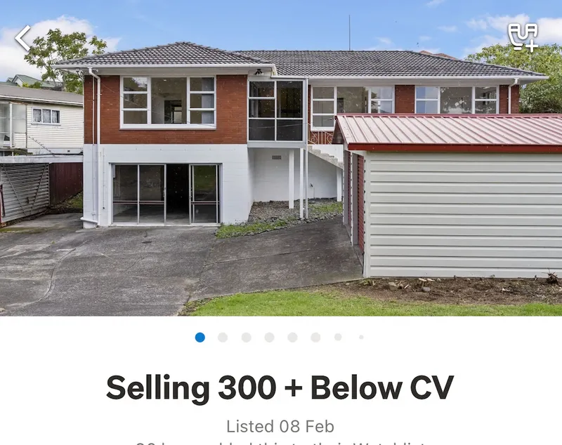 A two level brick home in West Auckland.