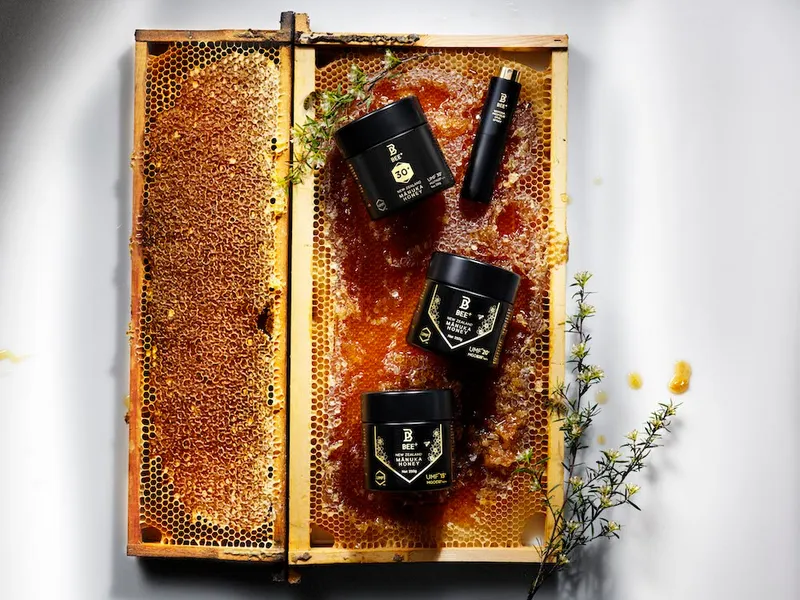 More than $6000 of honey is contained in this image.