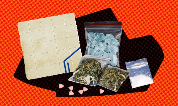 A compilation of popular New Zealand drugs.