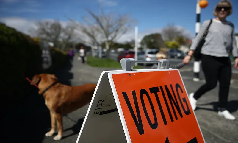 New Zealanders Head To The Polls To Vote In 2017 General Election