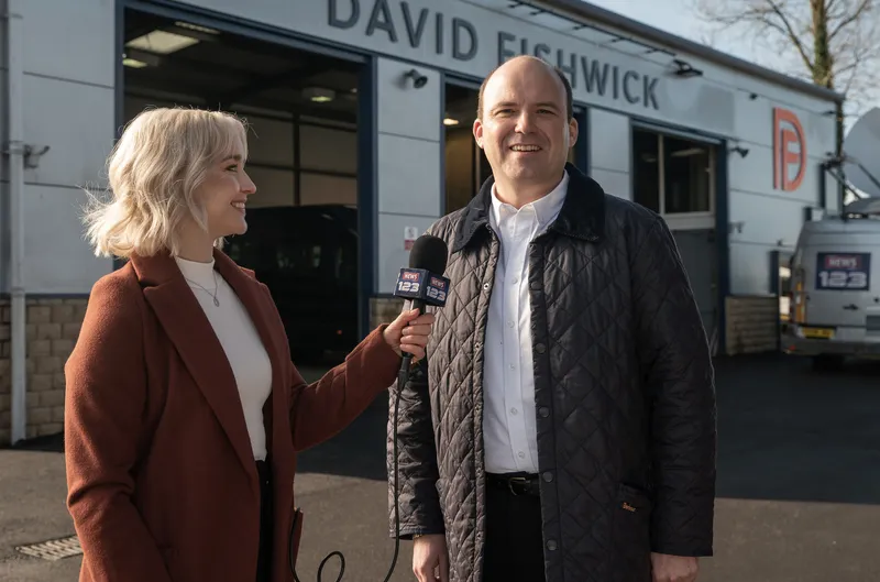 Rory Kinnear in a scene from the film Bank of Dave.