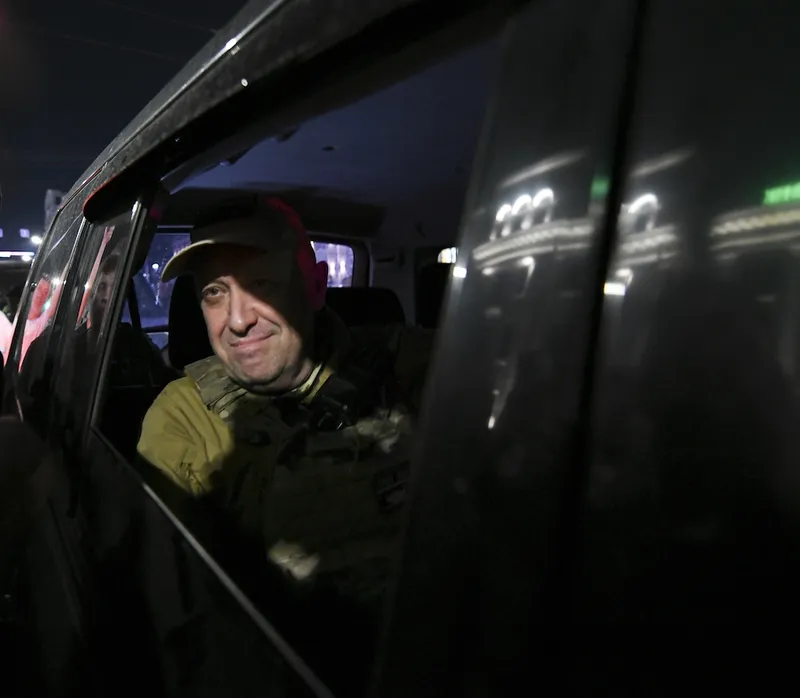 Wagnerâs head Yevgeny Prigozhin leaves Southern Military District in Rostov