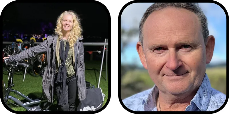 Karen Hormann and Richard Young.