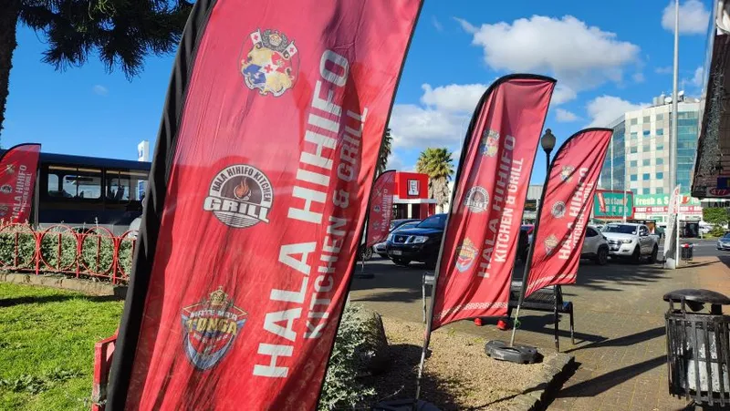 Tongan restaurant banners