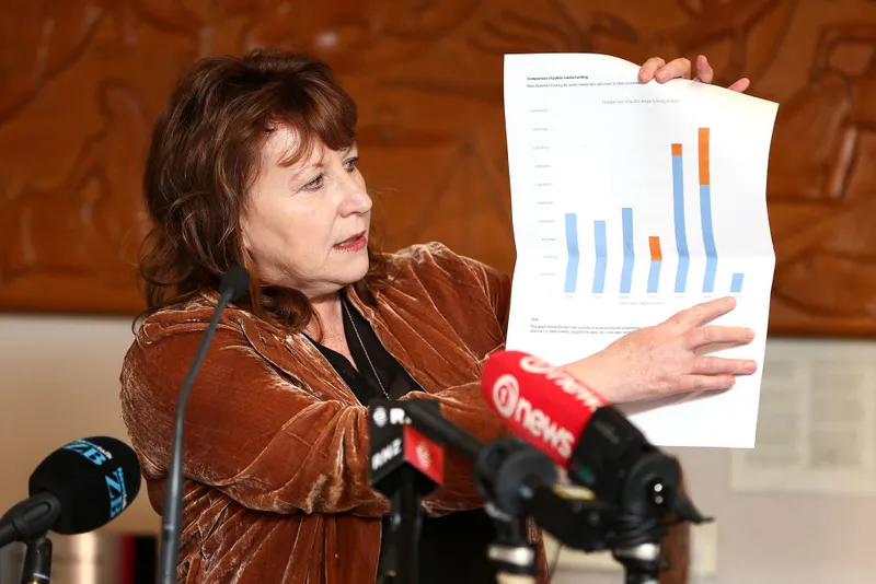 A photo of Clare Curran in 2018.