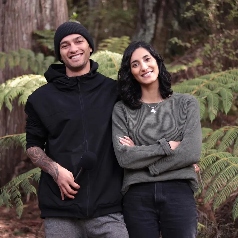 Pere and Samah Huriwai-Seger.