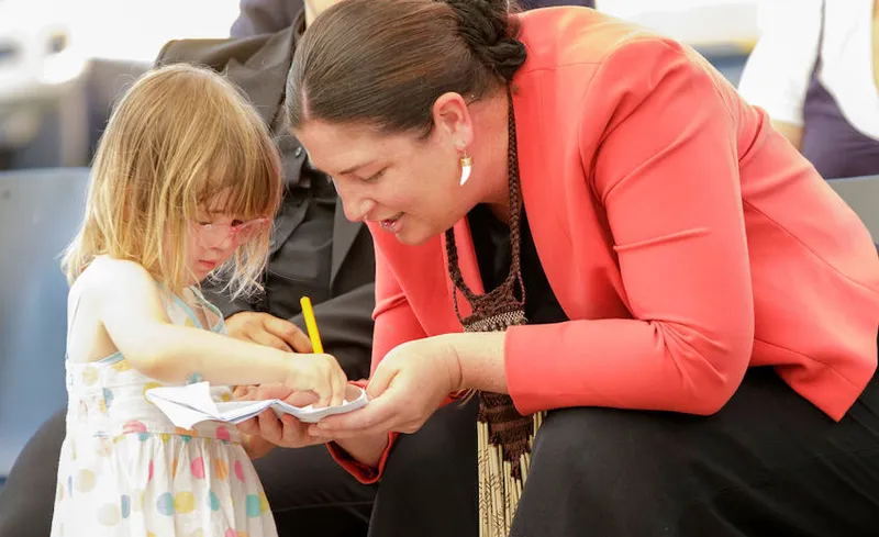 Prime Minister Jacinda Ardern Attends Powhiri Ahead Of Waitangi Day