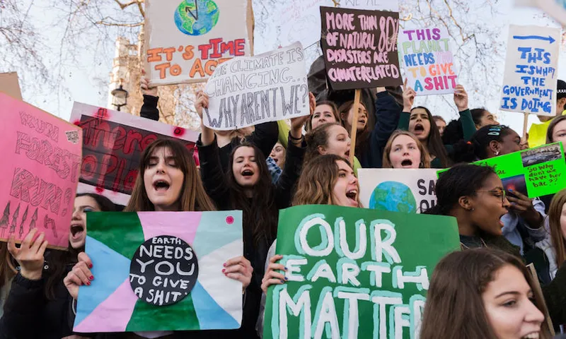 Youth Strike For Climate In London