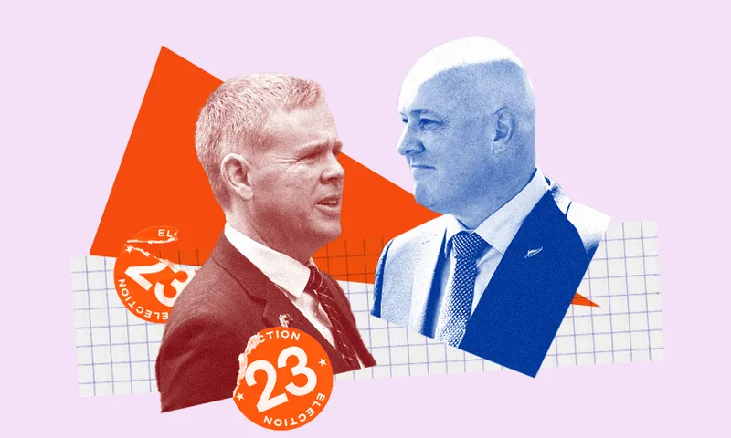 Luxon and Hipkins go head to head