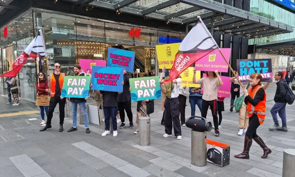 H&M protest