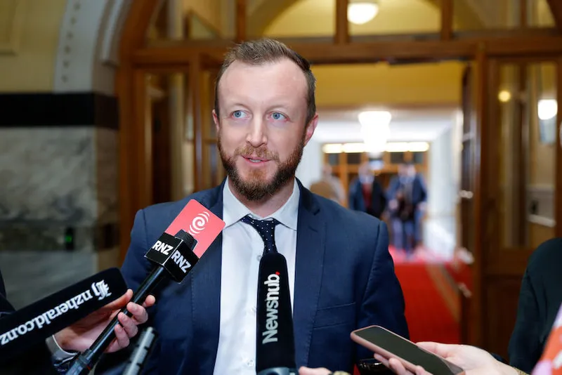 Local government minister Kieran McAnulty at parliament