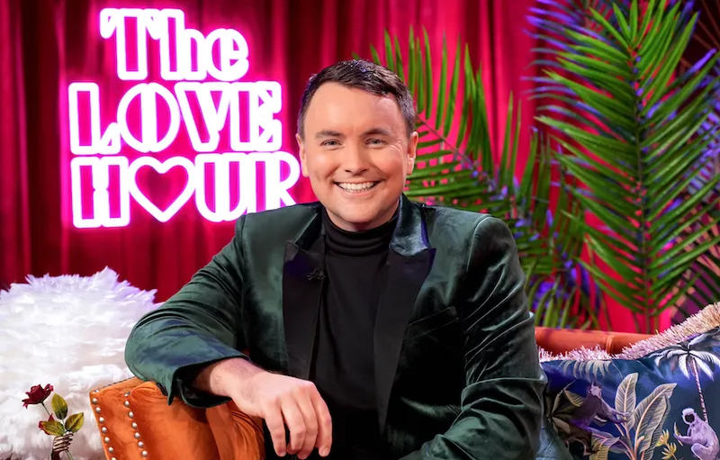 Tom Sainsbury on The Love HourSupplied to SpyJuly 2022