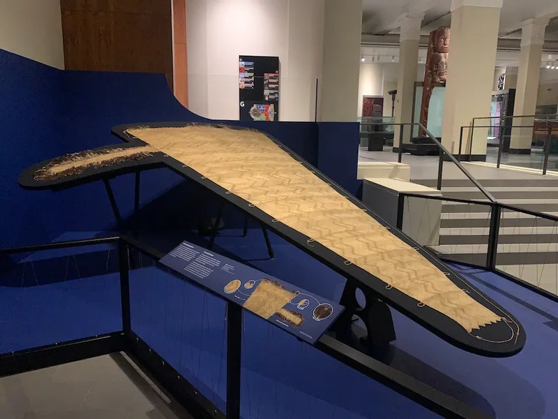 Te Rā in its new home at the Auckland Museum.